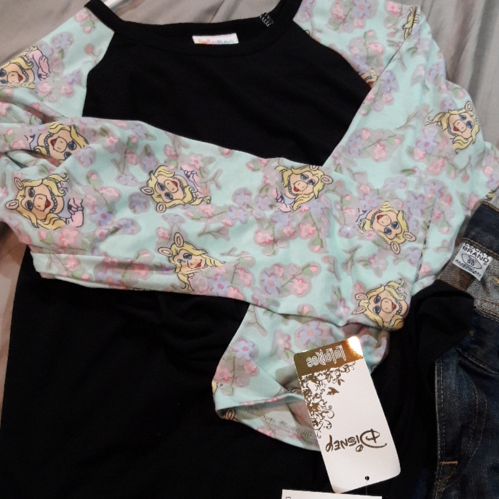 Lularoe Miss Piggy Randy size large NWT